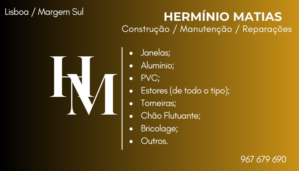 Herminio Matias Reparações - Seixal - Gravação de Objetos