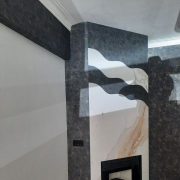 Cpr Santa Marta Lda - Mármores e Granitos - Viana do Castelo - Construction de mur intérieur