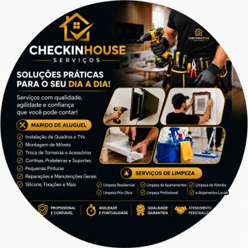 CheckinHouse serviços - Guimarães - Grundreinigung oder Frühjahrsputz
