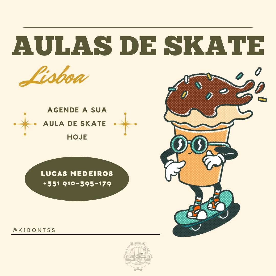 Lucas Medeiros - Lisboa - Aulas de Skate