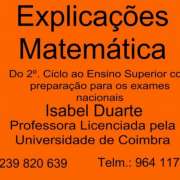 Isabel Duarte - Coimbra - Basic Math Tutoring