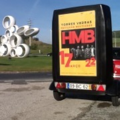 Moving Mupi - Torres Vedras - Publicité