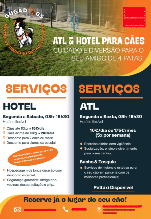 Gugadogs - Guimarães - Banhos e Tosquias para Animais
