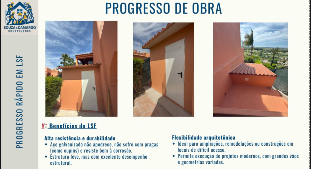 Souza & Carmargo Construções - Silves - Instalação ou Substituição de Calhas