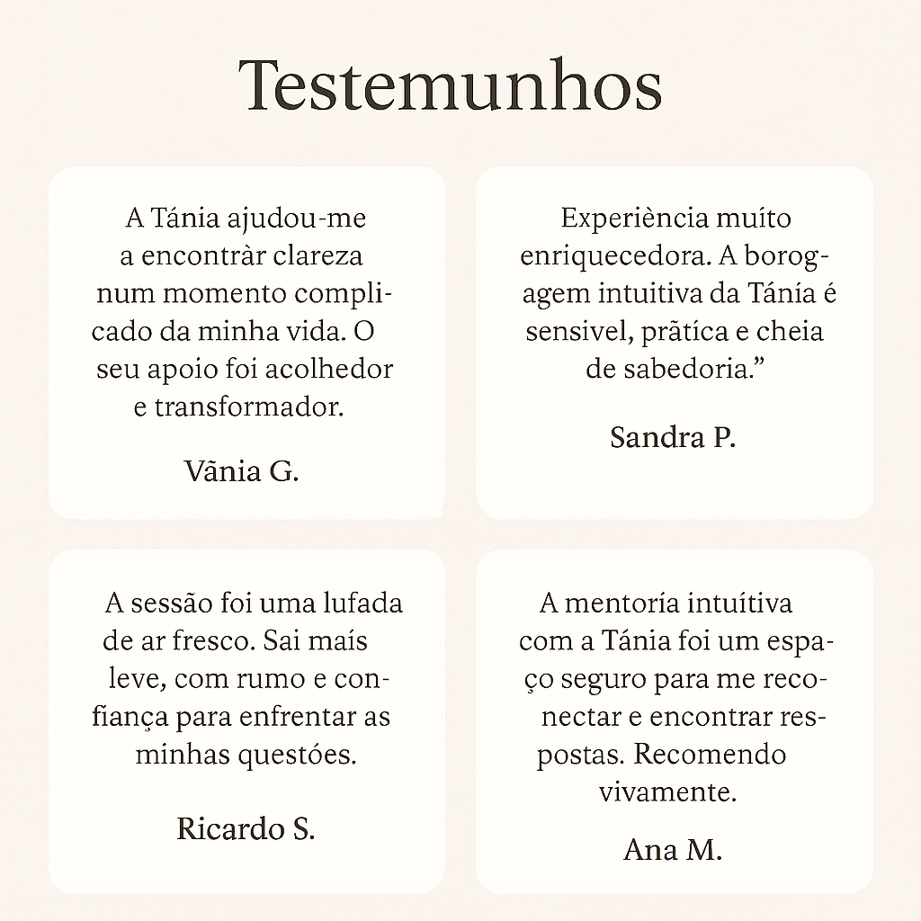 Ter.Tânia Flávia Pereira - Almada - Lecture des cartes de tarot