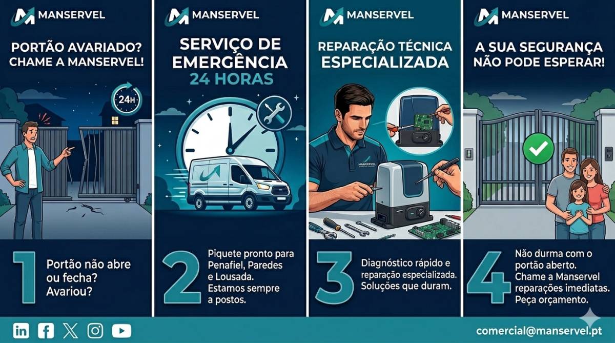 Manservel - Automatismos e eletricidade - Penafiel - Reparação de Ar Condicionado