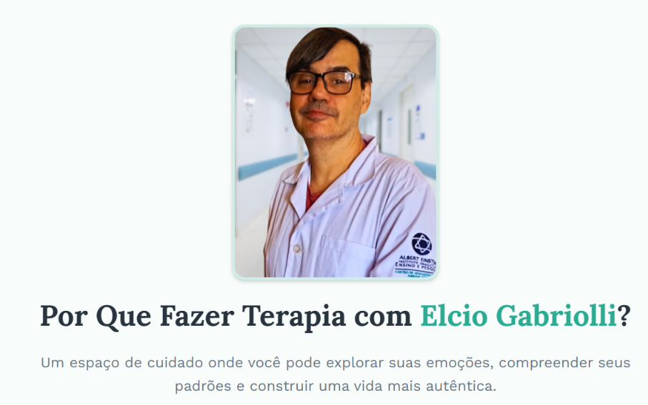 Elcio Gabriolli - Lisboa - Psychotherapie