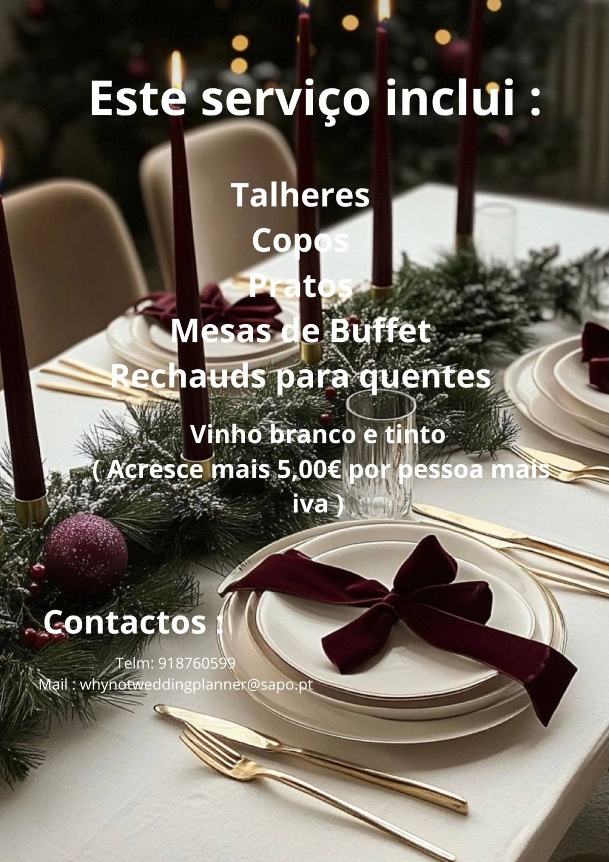 Why not ? Wedding planner - Lisboa - Organização de Festas