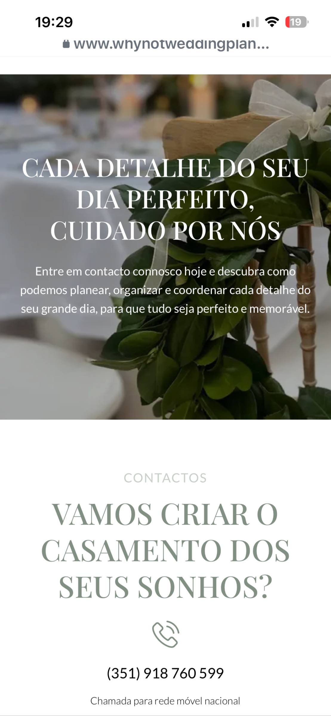 Why not ? Wedding planner - Lisboa - Aluguer de Equipamento para Festas