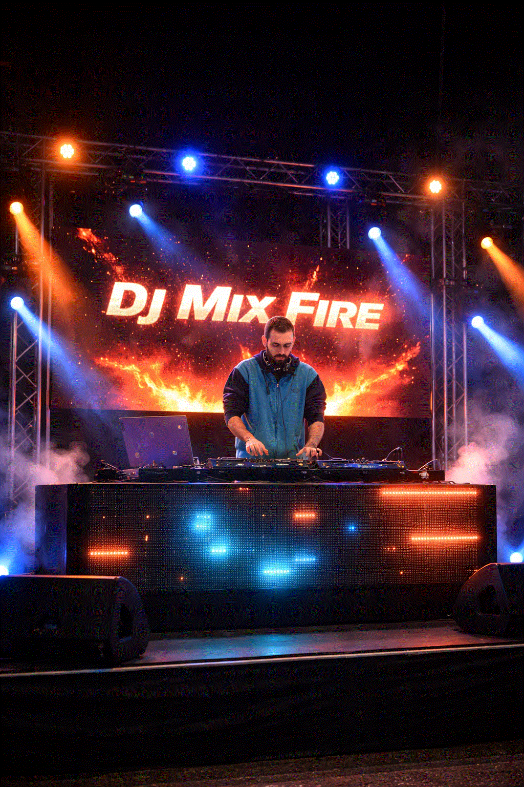 DJ Mix Fire - Carrazeda de Ansiães - Animation avec musicien solo