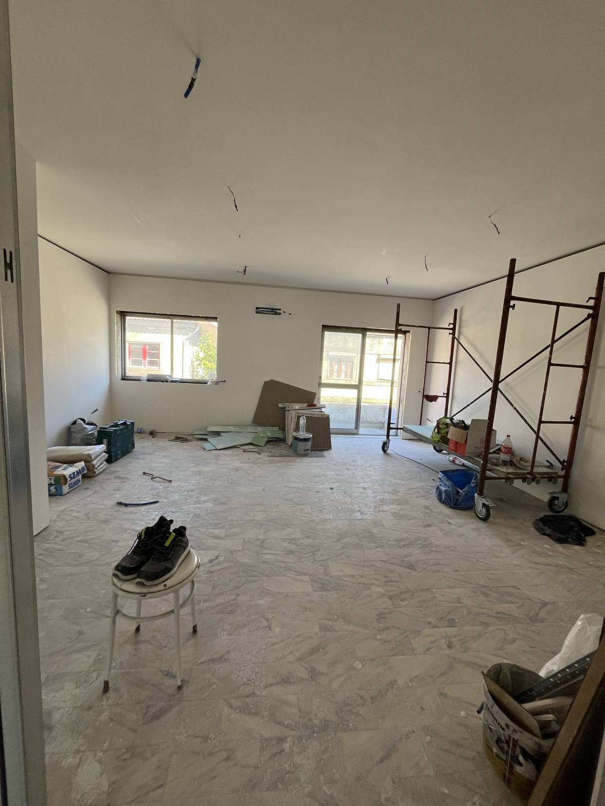 Ebenézer Pladur - Vila do Conde - Réparation et texturage de cloisons en plaques de plâtre