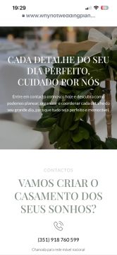 Why not ? Wedding planner - Lisboa - Aluguer de Equipamento para Festas