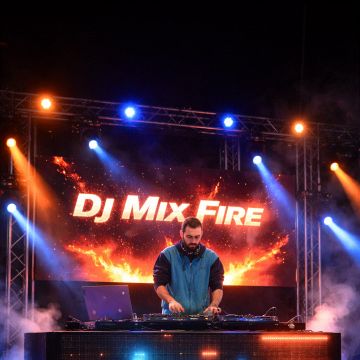 DJ Mix Fire - Carrazeda de Ansiães - Animation avec musicien solo