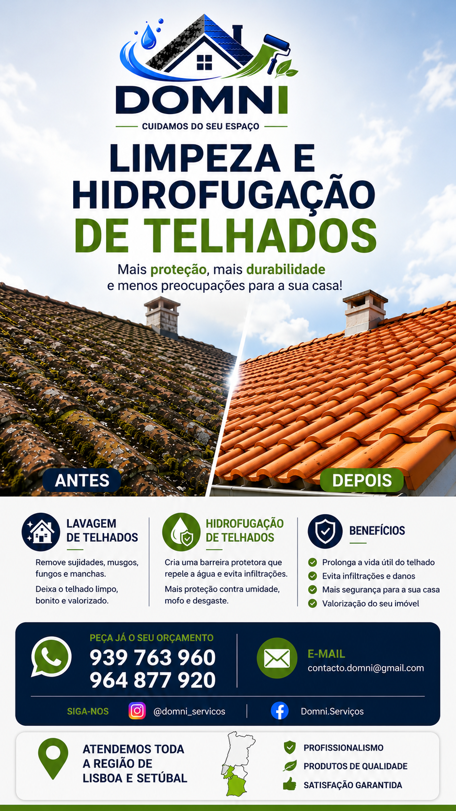 Domni Serviços - Seixal - Pintura de exteriores