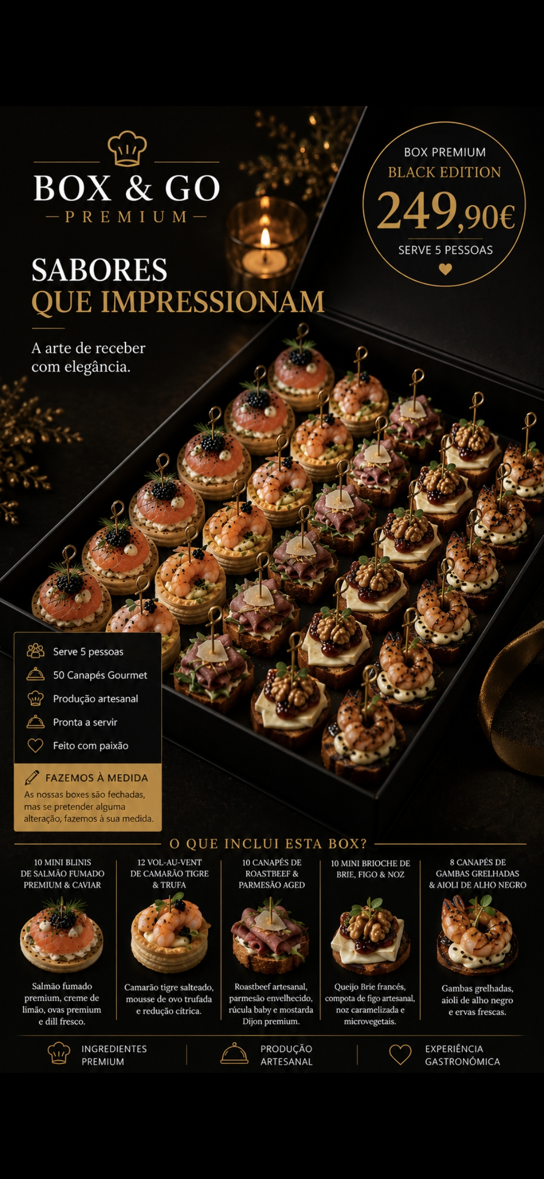 Box & Co - Lisboa - Catering de Jantar Corporativo