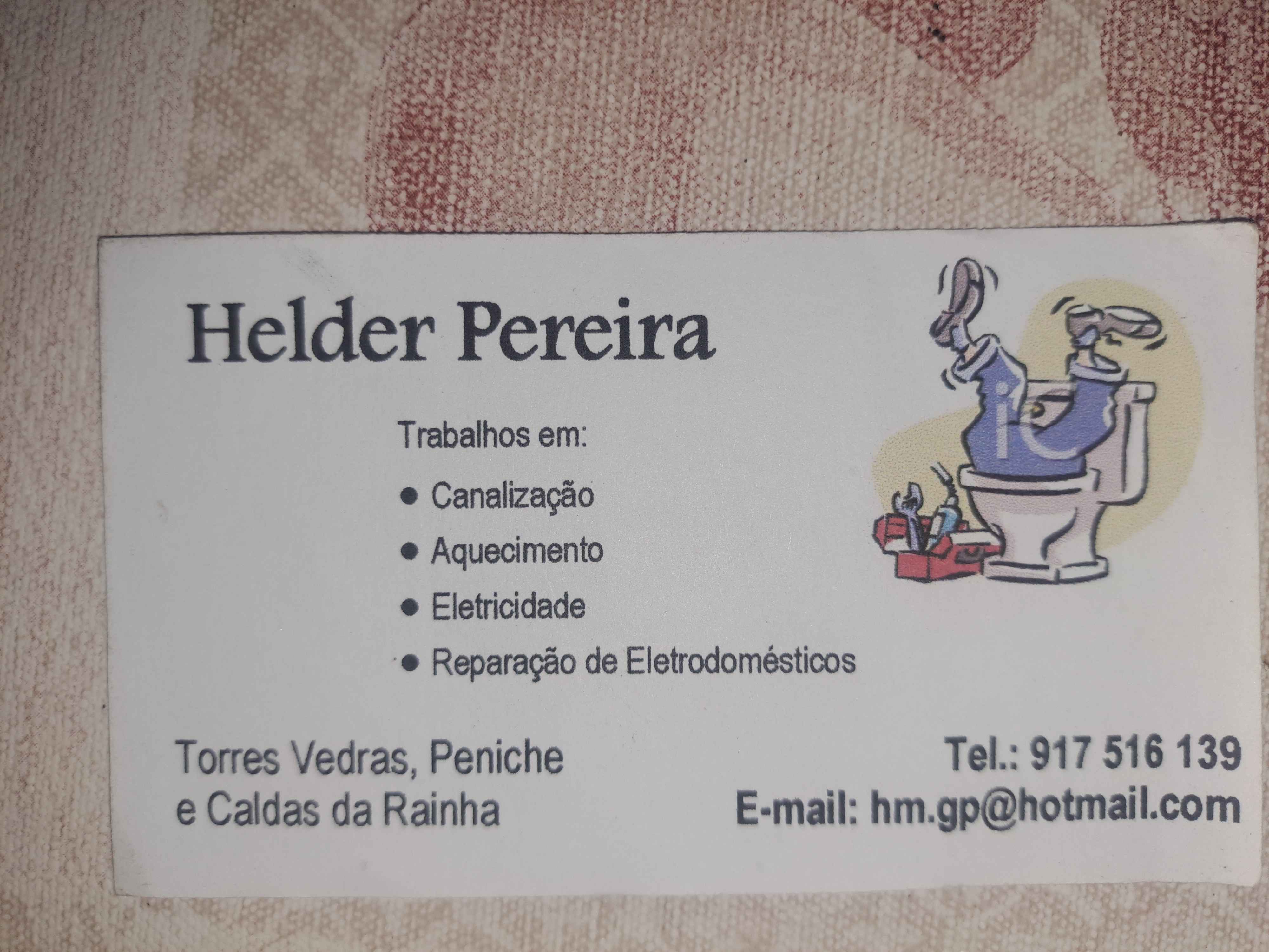 Helder Pereira - Bombarral - Reparação ou Manutenção de Canalização Exterior