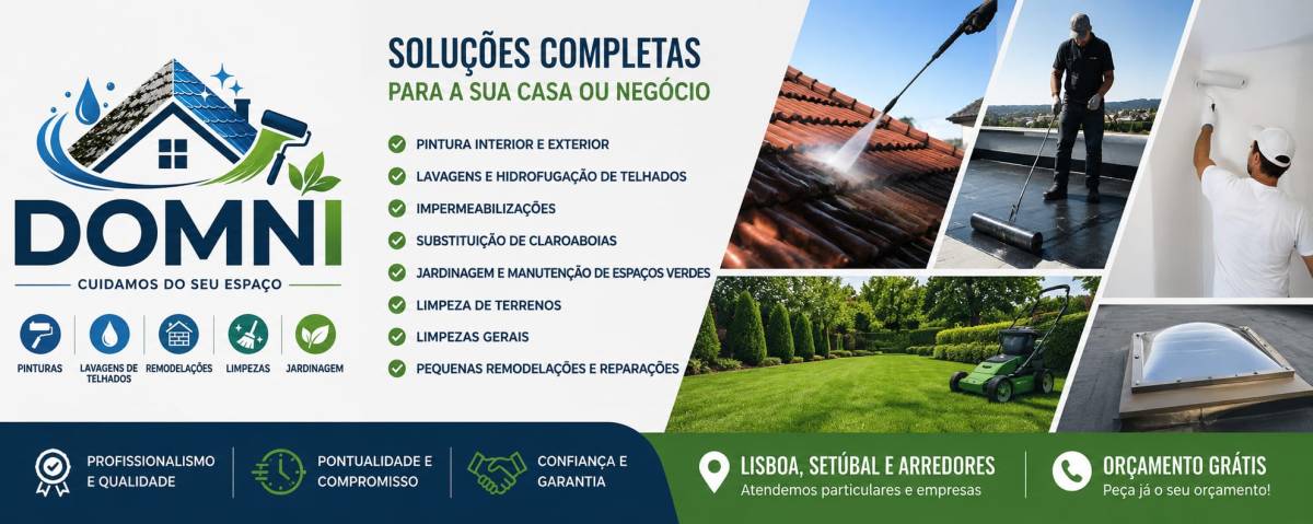 Domni Serviços - Seixal - Limpieza de tejados