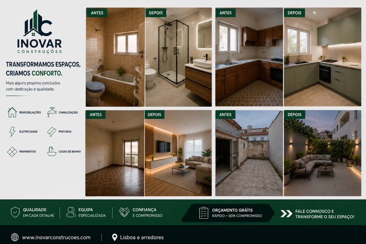Inovar Construcoes - Sintra - Rénovation de cuisine