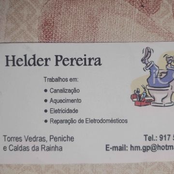 Helder Pereira - Bombarral - Reparação ou Manutenção de Canalização Exterior