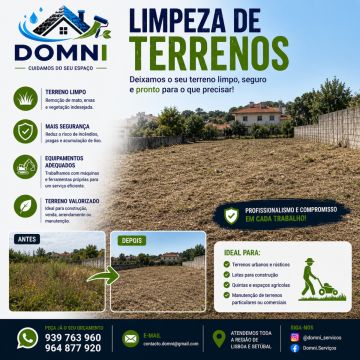 Domni Serviços - Seixal - Trituración y eliminación de tocones