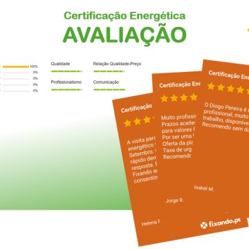 Diogo Pereira | Certificação Energética - Abrantes - Certificação Energética