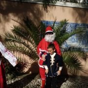 Pai Natal - Lisboa - Entretenimento com Homem Estátua