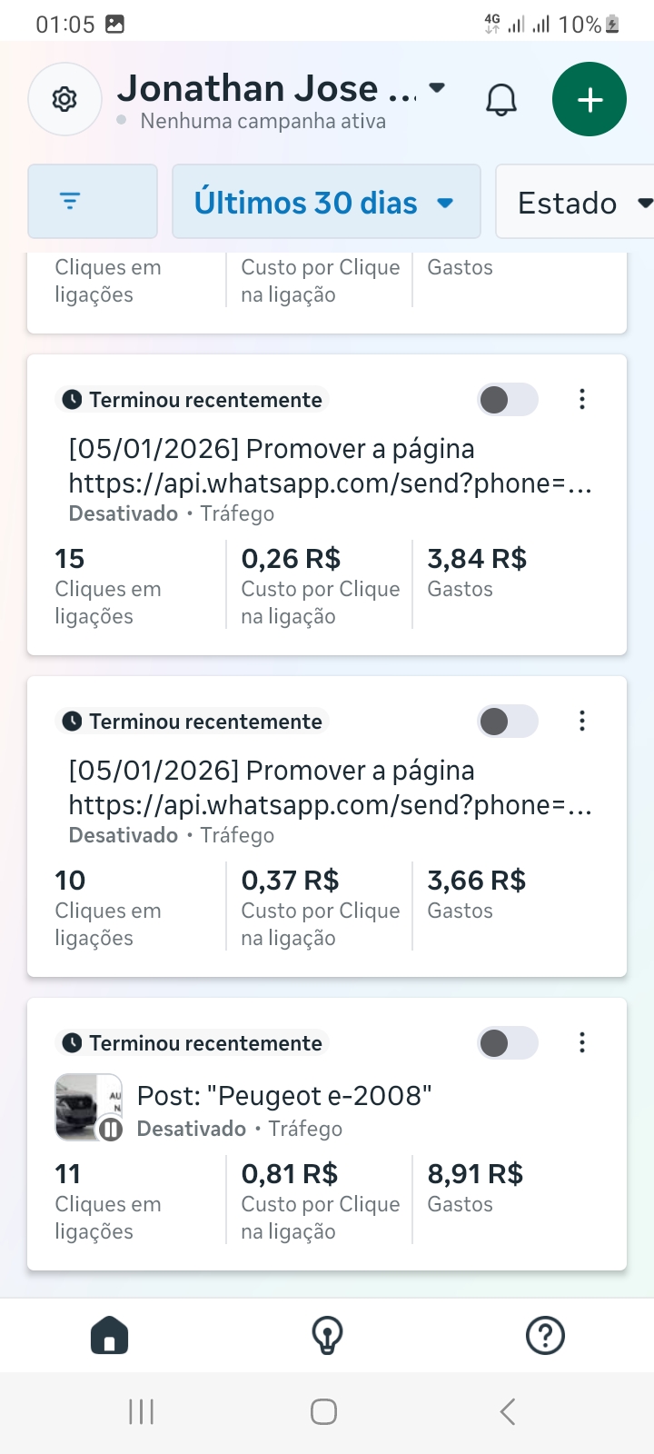 Gestor de Trafego Pago - Lisboa - Limpeza a Fundo