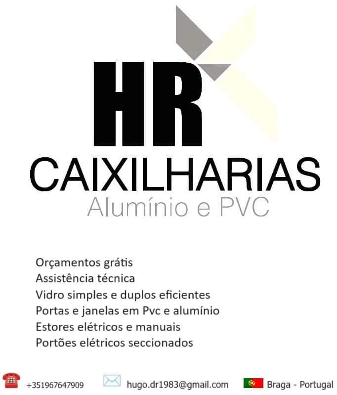 Hr caixilharias de aluminio e pvc - Braga - Clarabóias