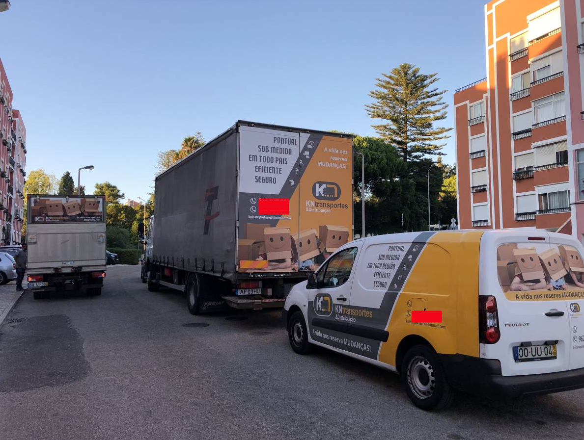 KN TRANSPORTES - Amadora - Mudança de Mesa de Bilhar