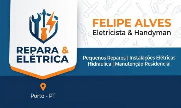 Felipe Alves Handyman e eletricista - serviços gerais Porto - Vila Nova de Gaia - Remodelação de Cozinhas