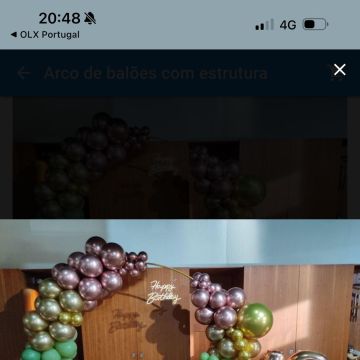 100 fôlego balões - Gondomar - Structures for Events Rental