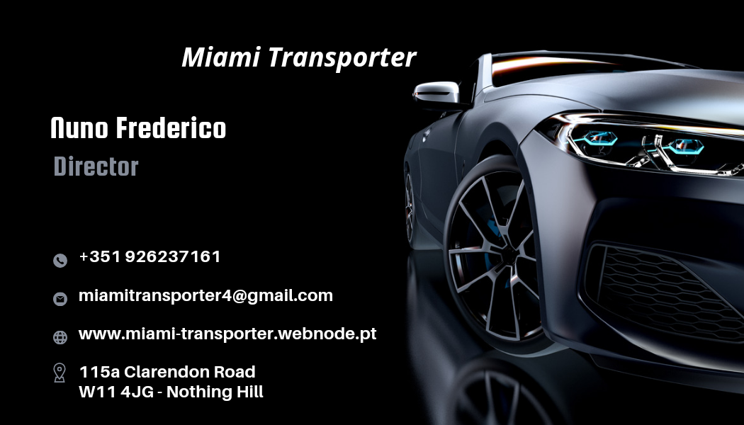 Transporte Rápido VIP / Miami Transporter - Lisboa - Personal Shopper