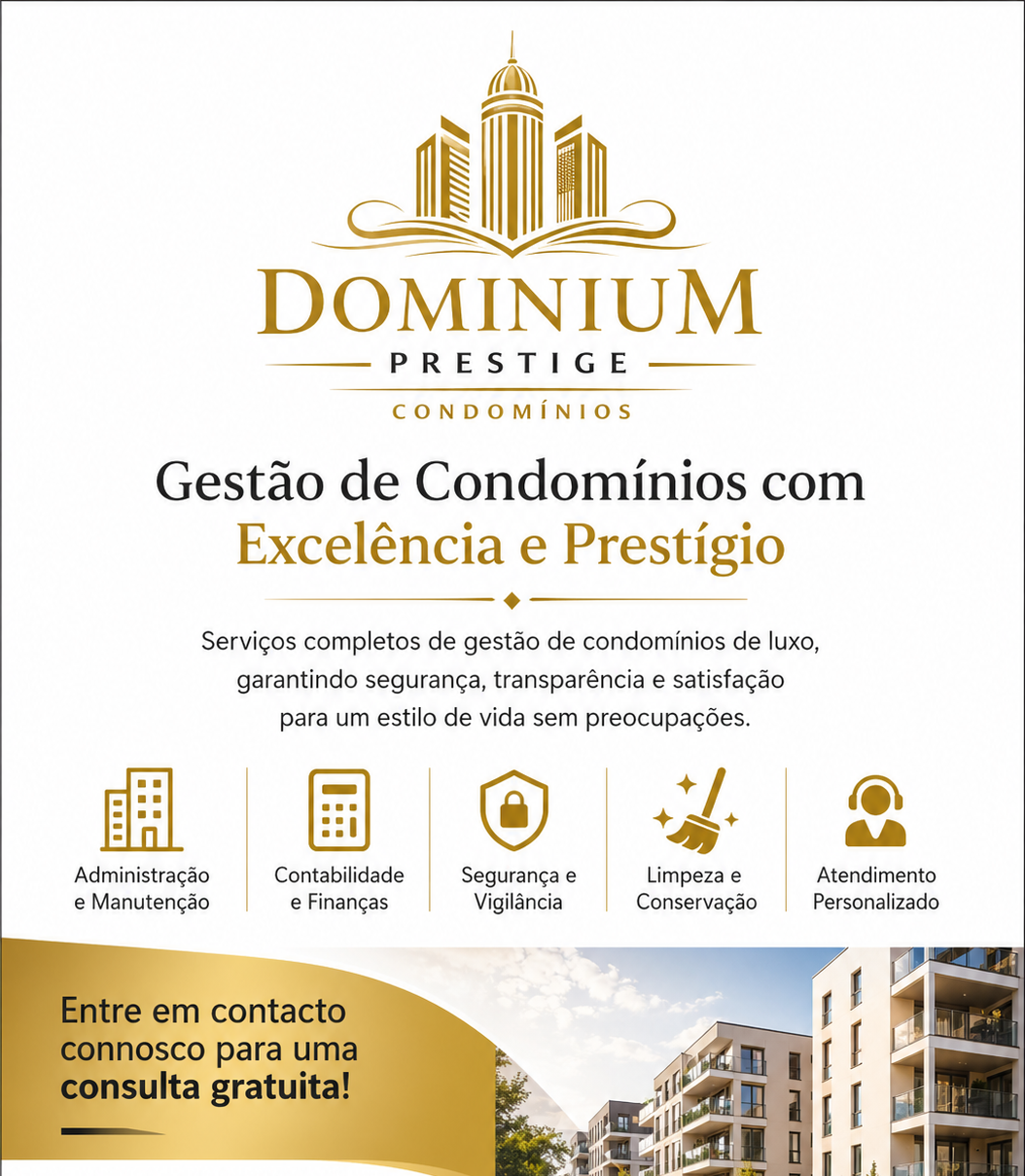 Dominium Prestige Condomínios - Lisboa - Administración de bloques de pisos