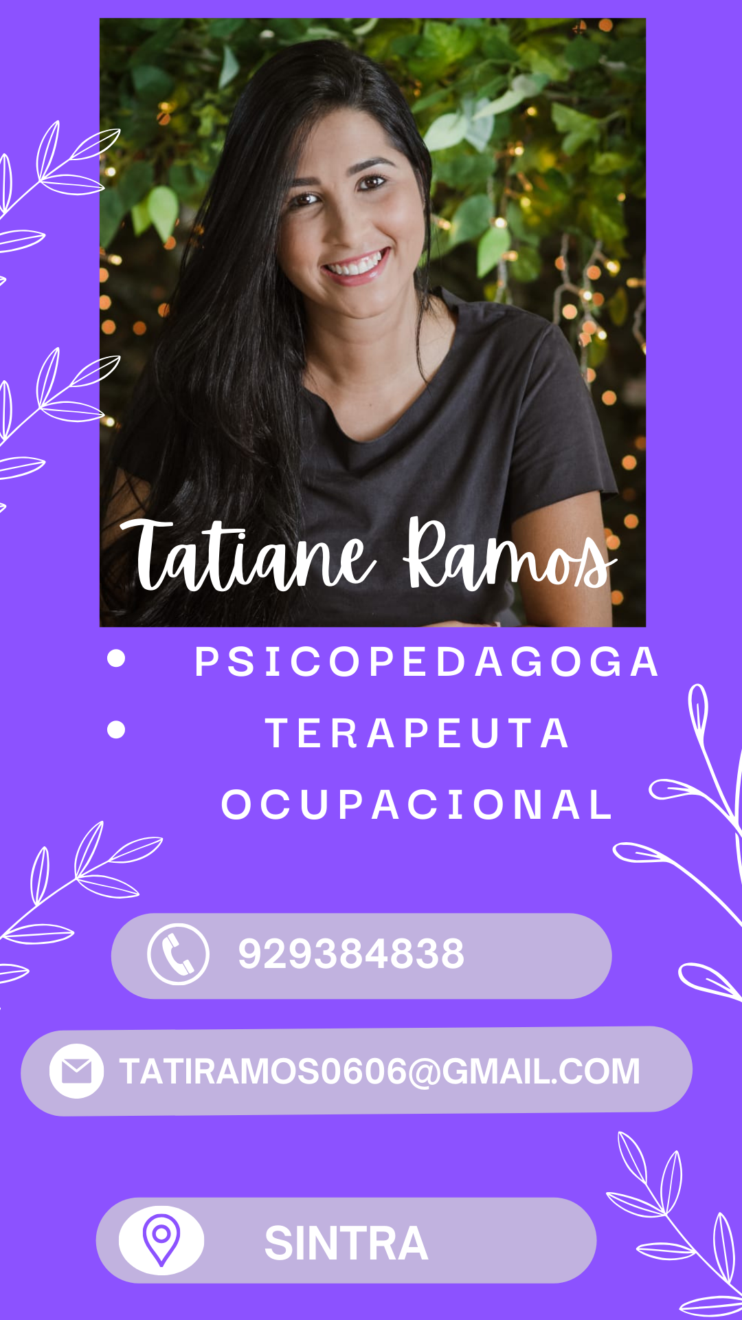 Tatiane Marques - Sintra - Sessões de Fisioterapia