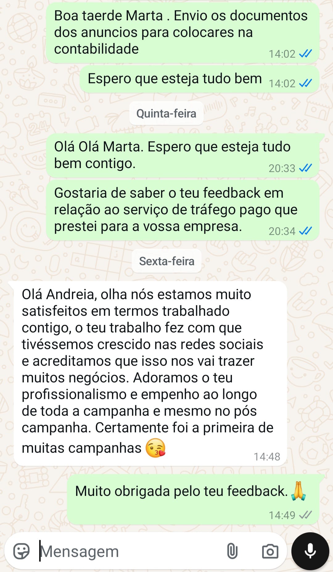 Andreia Assunção - Oliveira de Azeméis - Property Cleanup