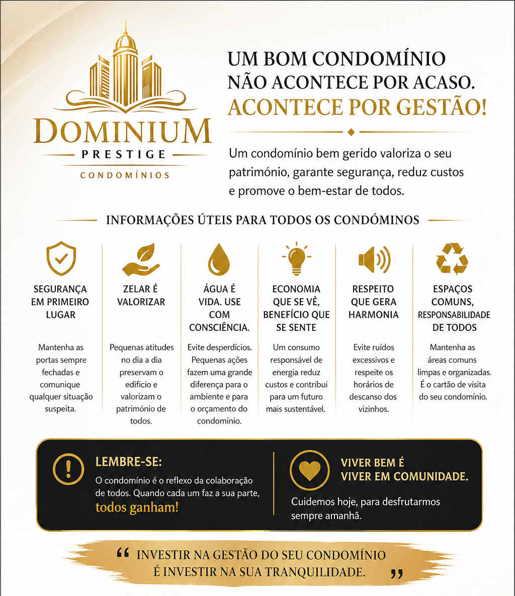Dominium Prestige Condomínios - Lisboa - Administración de bloques de pisos