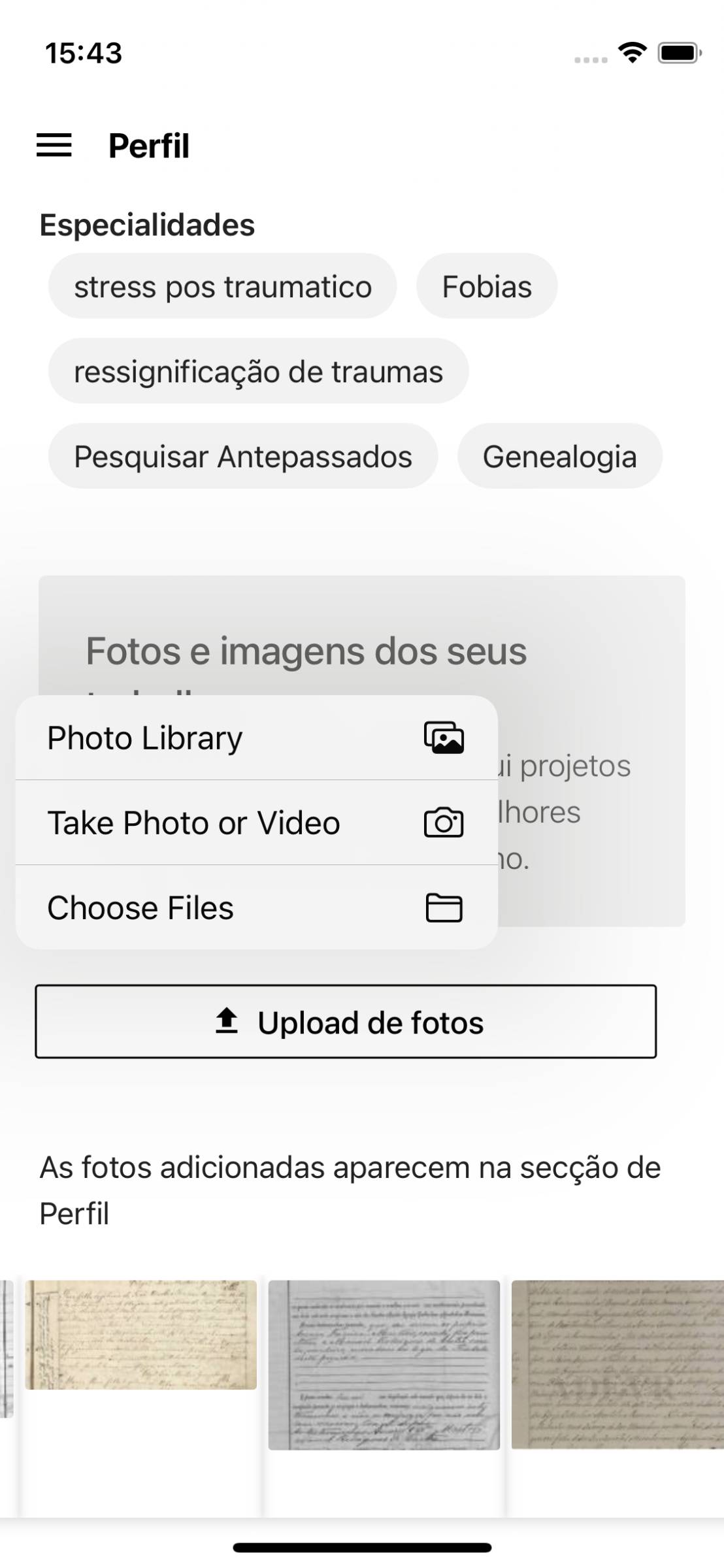 Carla Genealogía - Lisboa - Heimkino aufbauen