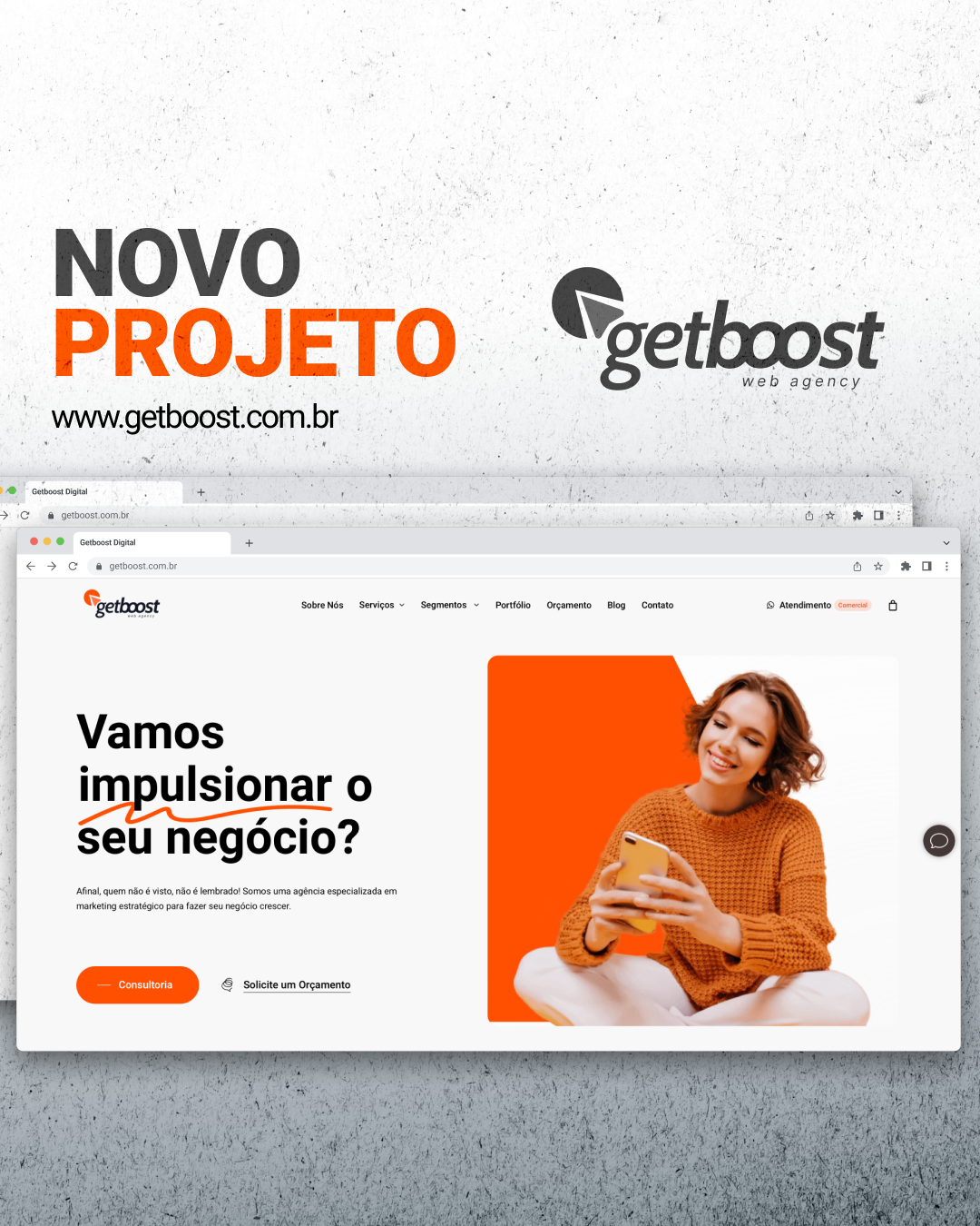 Getboost Digital - Figueira da Foz - UI Design