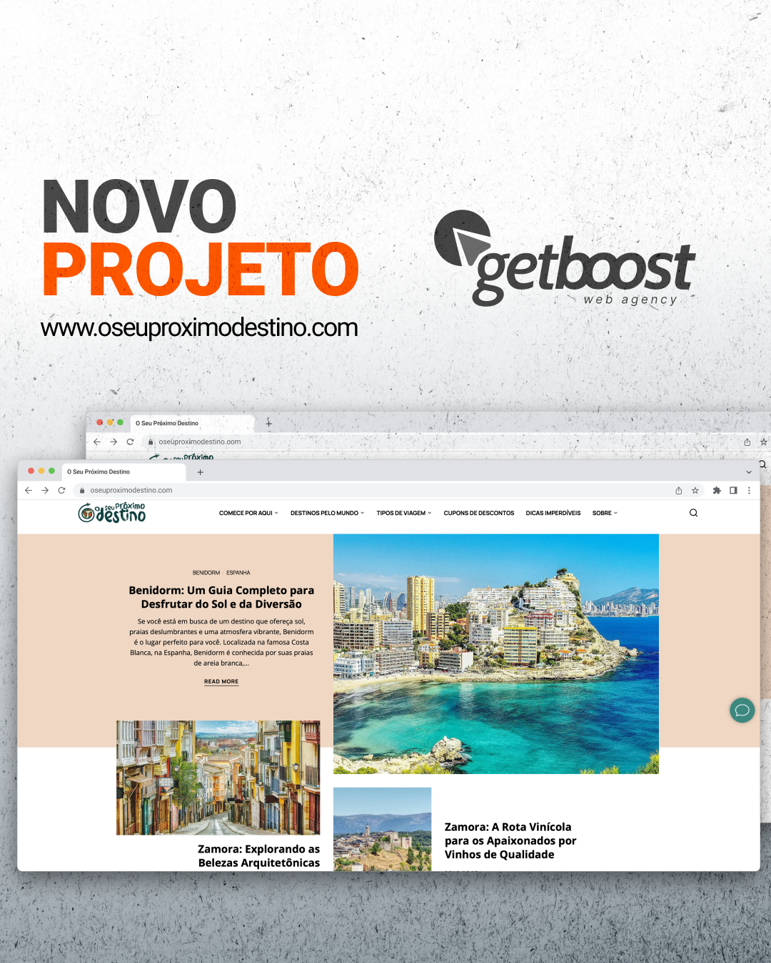 Getboost Digital - Figueira da Foz - Logo Design
