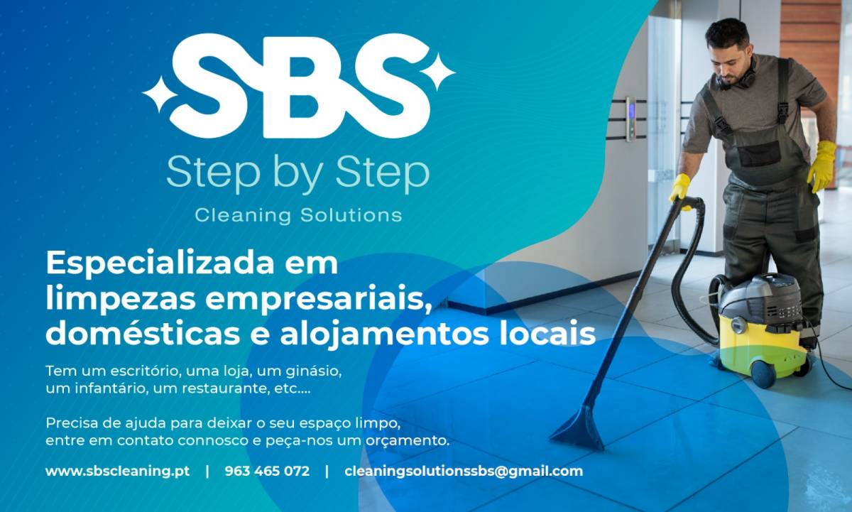 SBS- Cleaning Solutions - Sintra - Limpieza de primavera
