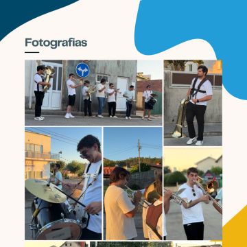 Flúmen Brass Band - Sever do Vouga - Animation avec groupe de musique