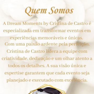 Dream Moments by Cristina de Castro - Arruda dos Vinhos - Decoração de Casamentos