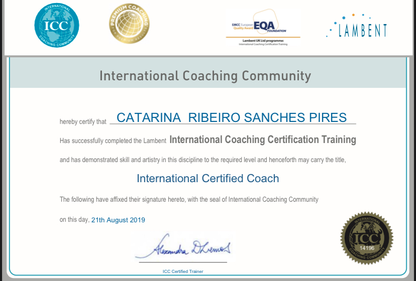 Catarina Pires - Lisboa - Coaching Pessoal