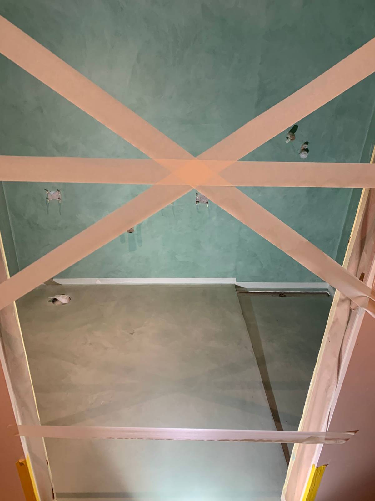 L&berg remodelação, microcimento e pinturas. - Loures - Interior Wall Addition