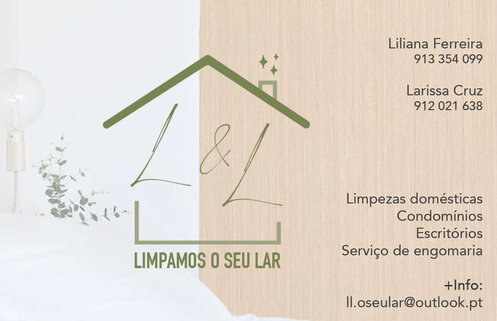 L&L Limpamos o seu lar - Aveiro - Deep or Spring Cleaning
