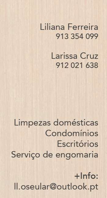 L&L Limpamos o seu lar - Aveiro - Home Organizing