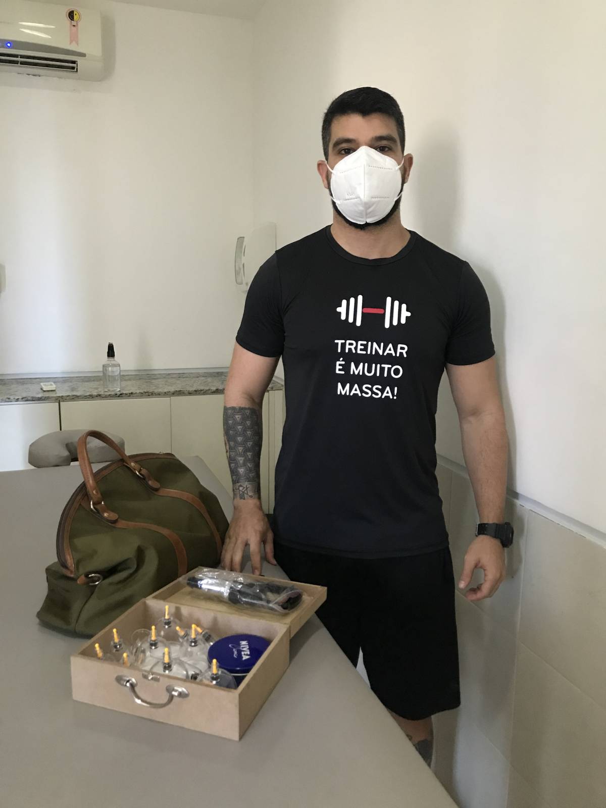 Thiago Santos - Porto - Treino de TRX