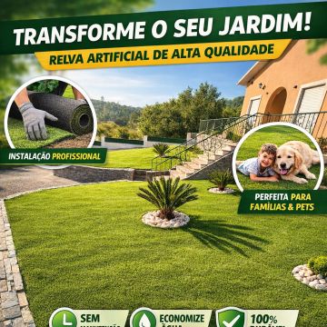 Jardim_Real - Loures - Instalación de césped artificial