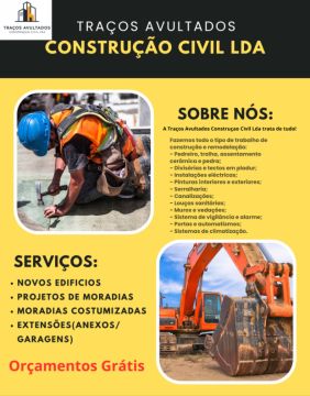 Traços Avultados Construção Civil Lda - Santa Maria da Feira - Instalação ou Substituição de Telhado