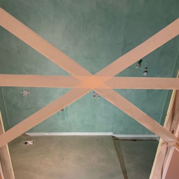 L&berg remodelação, microcimento e pinturas. - Loures - Interior Wall Addition
